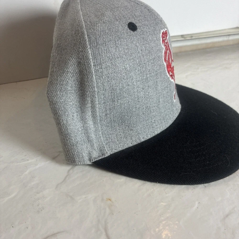 Ball Cap Hot sauce Red  Rooster snapback adult hat cap,Gray/Red,Sturdy Bill.